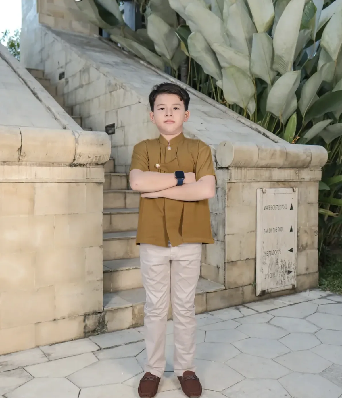 Editorial busana anak Zabannia